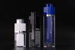 UKMS15 15ml-30ml-50ml Square Rotating lift type airless bottle acrylic airess
