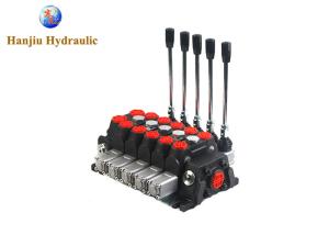 Wholesale Hydraulic Directional Control Valve Dcv100 Manual High Pressure Valves 315 Bar 5 Spools For Cranes from china suppliers