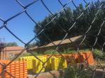 commercial /residential hurricane fence/chain link fabric