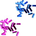 12.5" Gender Reveal Champagne Bottle Confetti Popper