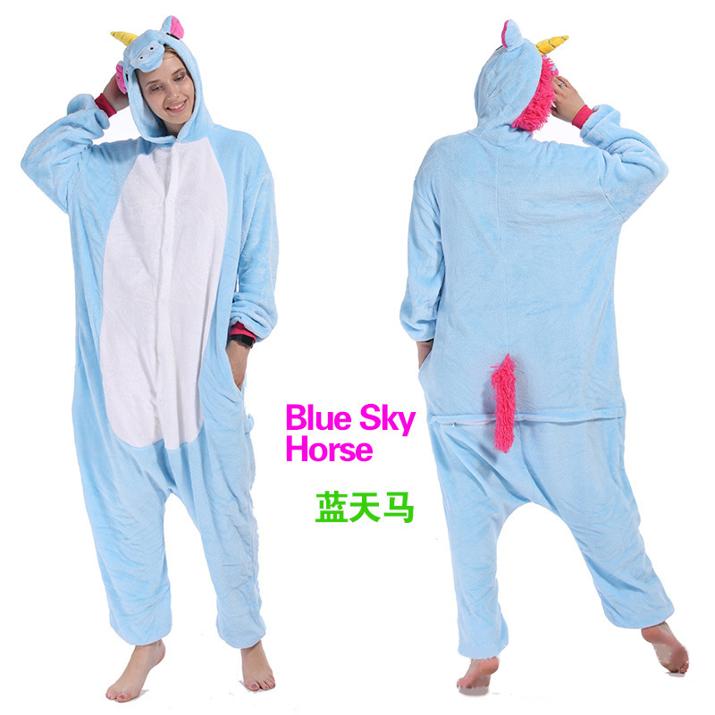 Adult Bodysuit with 20 Animal Cartoon Patterns Microfiber Flannel Fleece Sleepwear Rompers