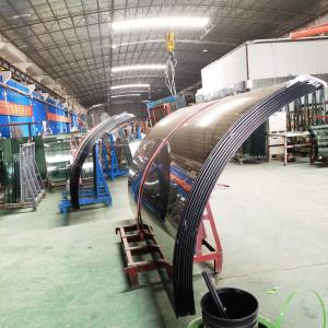 Wholesale Custom Building Low Iron Hot Bent Glass Tempered For Project from china suppliers