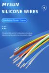 UL3122 Silicone Rubber High Voltage Silicone Wire Industrial Power Braided Cable