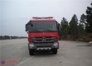 Wholesale Mercedes Chassis Foam Fire Fighting Vehicles Monitor Flow 100L/S Tiltable Cabin from china suppliers