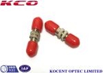 DIN UPC Fiber Optic Adapters SM 9/125 MM 50/125 Consistent Durability