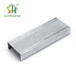Plasterboard Drywall Aluminium Profiles With Zinc Coated Surface Treatment