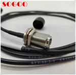 Huawei original 04047637VB LMR195 jumper, 90 degree SMA male to N Female