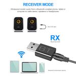 Stereo BT RCA USB 3.5mm AUX Mini Amplifier HIFI Audio USB BT 5.0 Transmitter