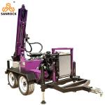 Tractor Mounted Water Well Drilling Rig 300m Deep Well Drilling Equipment Water