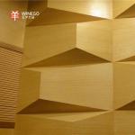 Customizable Finish Wood Acoustic Diffuser Panels 250mm Thick For Walls