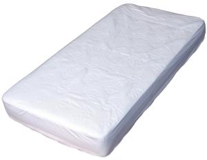 Wholesale Hotel White Waterproof Mattress Protector Cover with Four Corner Anchor Straps from china suppliers