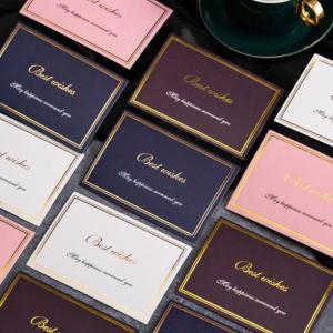 Wholesale Bronzing Personalised Printed Cards from china suppliers