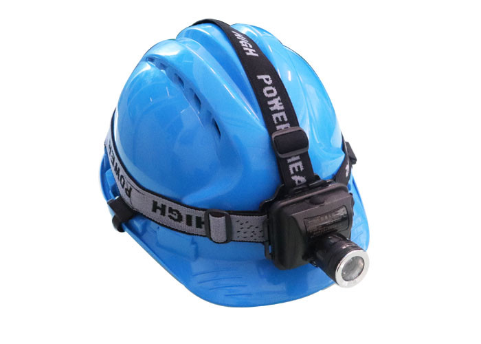 Focusing Adjustable Explosion Proof LED Headlamp Rechargeable 3W Led Hard Hat Light