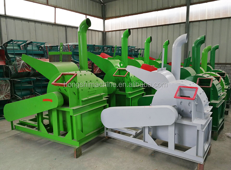 Tree Log Wood Crusher Biomass Pellet Machine High Capacity
