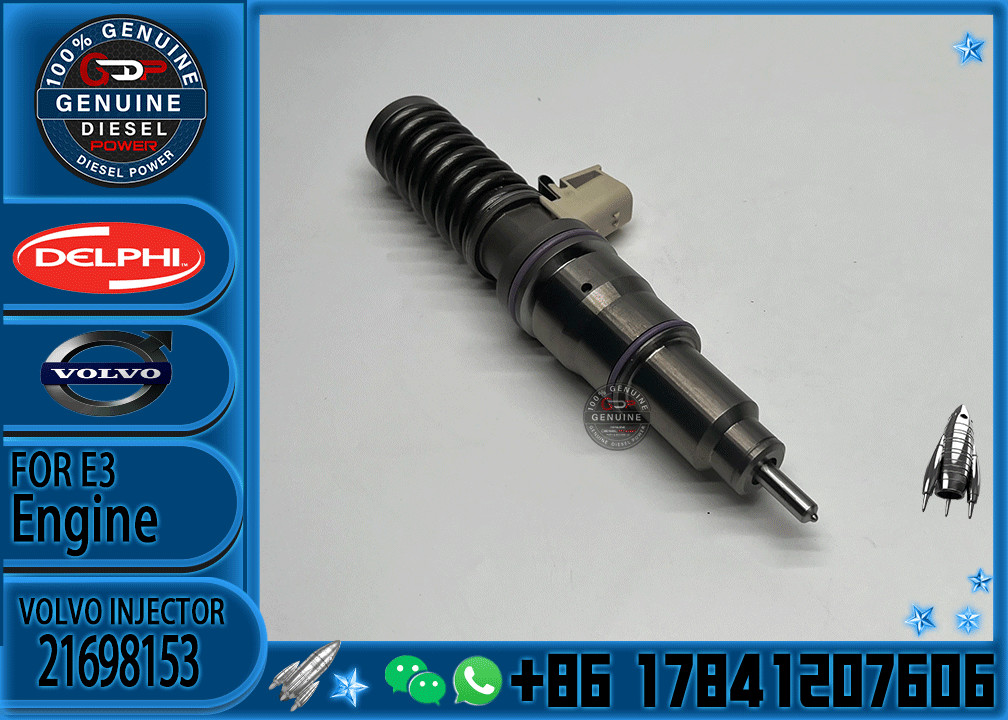 Diesel Engine Fuel Injector 21698153 5001867216 7420708597 20708597 7421582094 7421644596 21582094 85003948 For VOL