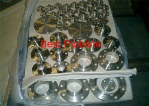 Wholesale Lap Joint Carbon Steel Forged Flanges ASME B16.5 Nominal Pressure 150 Lbs Material ASTM A105N from china suppliers