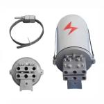 24/48/96/144 Core ADSS OPGW Metal Junction Box Aluminum Stainless Steel Joint