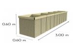 Heavy Duty Military Hesco Barriers / Hesco Blast Wall Barrier For Army