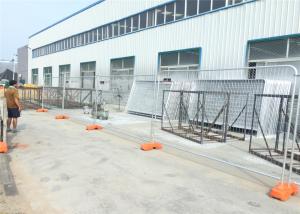 Wholesale Portable Security Fence , Builders Temporary Fencing Q235 Steel Materials from china suppliers