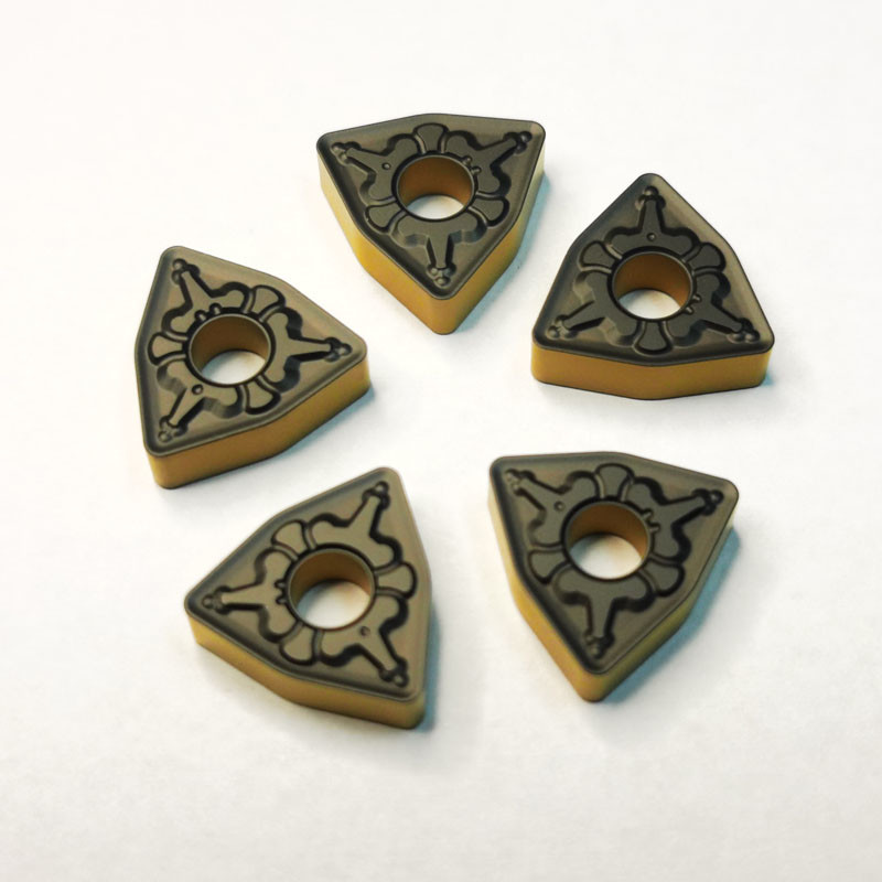 Turning Carbide WNMG080404TZF PT30 Inserts For Steel with coating