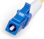 PVC 12mm Boot LC 1310nm G652D Fiber Optic Patch Cord