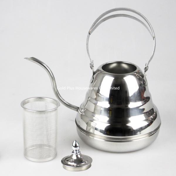 High-grade gift pour over stainless steel gooseneck kettle hanging ear coffee