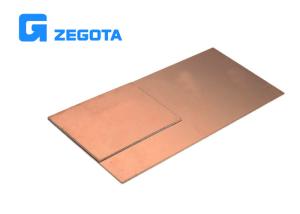 Wholesale High Extensibility Copper Clad Steel Sheet , Copper Clad PCB Sheet from china suppliers