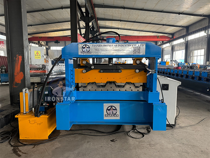 1000mm decking floor roll forming machine for Ecuador Floor deck roll forming machine | metal deck roll forming machine
