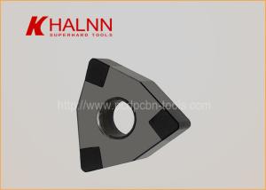 Wholesale CBN Hard Turning Halnn WNGA PCBN Inserts 20CrMnTi Hardened Steel Materials Gear from china suppliers