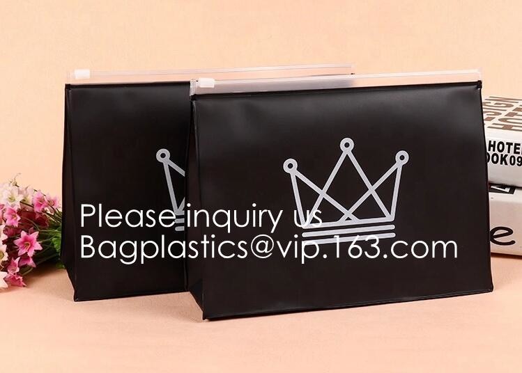 Clear PVC Carry On Travel Toiletry Bag For Women Wallet Purse EVA Zippered Cosmetic Makeup Bag, bagease, bagplastics, pa