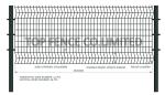 3D wire mesh fence panels