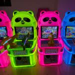 Dreamland Panda Design Children Arcade Machine Coin Operated Car Racing Game