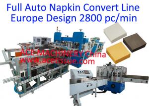 China 30x30cm Table Napkin Machine Full Automatic Line For Paper Napkin on sale