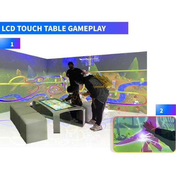 3D Magic Interactive Painting Wall AR Interactive Games 3800lm Laser Light Source