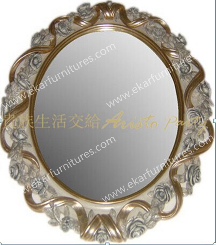 Hand Carved Modern Bathroom Wall Haning MirrorFH-101B