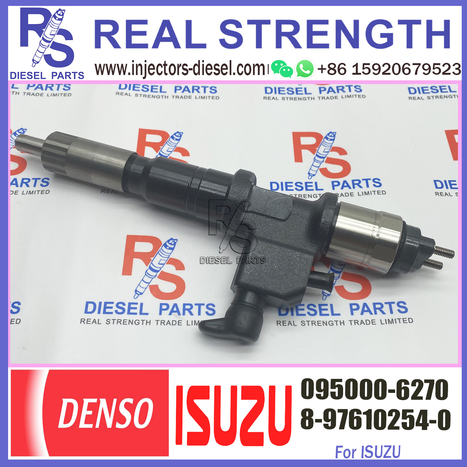 Original fuel injector 095000-6270 for common rail diesel engine injection nozzle 8-97610254-0