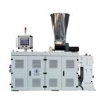 100kg/h ZS45/100 15kw Double Twin Screw Extruder High Speed High Efficient High