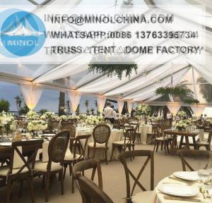 Wholesale 15x25 Hard Pressed 850gsm Outdoor Marquee Tent For Wedding from china suppliers