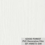 GW PVC Decorative Film Wooden Grain PVC Furniture Film OEM Support