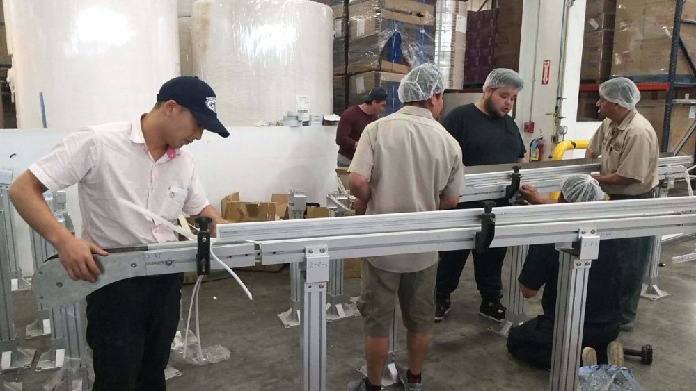 Horizontal 5bags/min Napkin Paper Wrapping Machine 0.5Mpa PLC