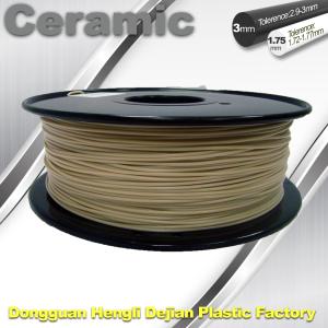 Wholesale Stand Wear / Tear Filament 3D Printer Ceramic Filament For 3d Printer Beige Color from china suppliers