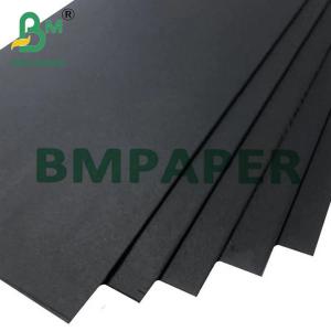 China 160gsm 180gsm 11 x 17 Folding Resistance Black Color Chipboard For Book Cover on sale