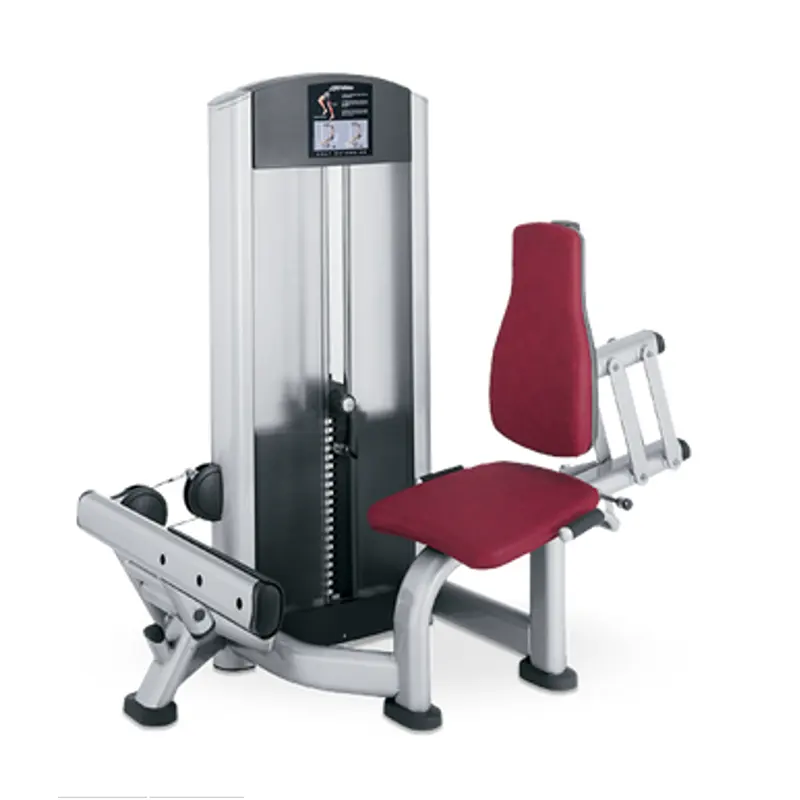 Adjustable Seat Fitness Equipment Strength Training Seated Calf Raise Machine with Pin Load Selection Leg Extensions
