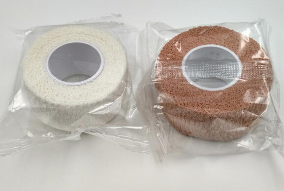 Light weight cotton cohesive medical bandage, Medical suppliers colored cotton self adhesive cohesive elastic bandage