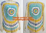 Crochet Sweaters, Women Fashion All-match Contrast Color Knitted Tricot Summer O