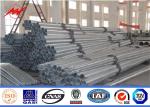 Octagonal galvanization electrical power pole for transmission pole