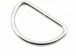 Premium Brass Metal D Ring High Temperature Resistance With Color Printed