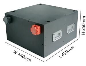 Wholesale 24V 8S EVE 280ah Metal Enclosure Case Without BMS from china suppliers