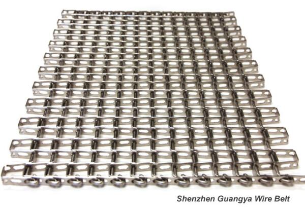 304 Stainless Steel Wire Mesh Conveyor Belt , Honeycomb Belt Conveyor Heat
