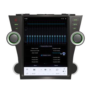 Wholesale 12 Inch Qualcomm Car Android Head Unit Tesla Style Android11 For Toyota Highlander 2009-2013 from china suppliers